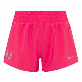 Fashion Accessory Anorak Nike USATF Women's Dri-FIT Mid-Rise 3" Brief-Lined Shorts