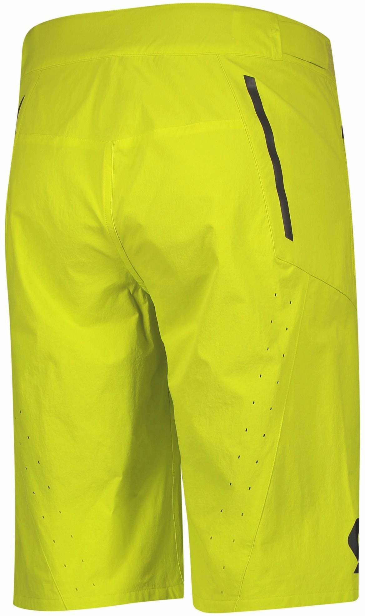Athletic Motion All-Purpose Wear Scott Endurance Loose Fit Padded Mens Cycling Shorts - Yellow
