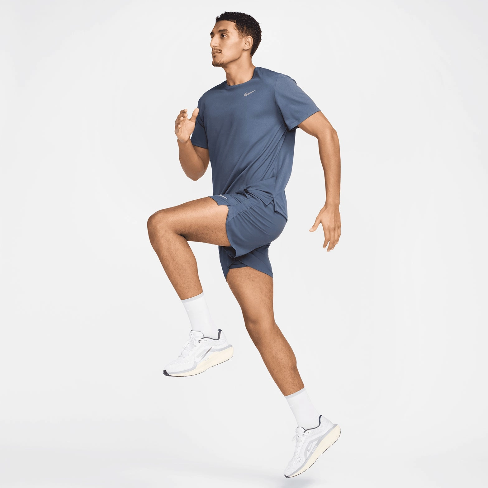 Men's Dri-FIT Miler Tee Thunder Blue Urban Cool