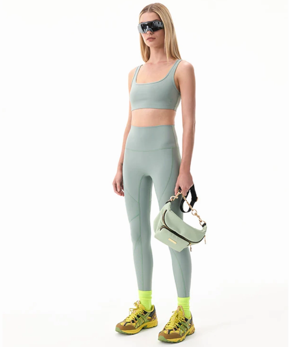 Lightweight Fabric P.E Nation Free Play Legging (Iceberg Green)