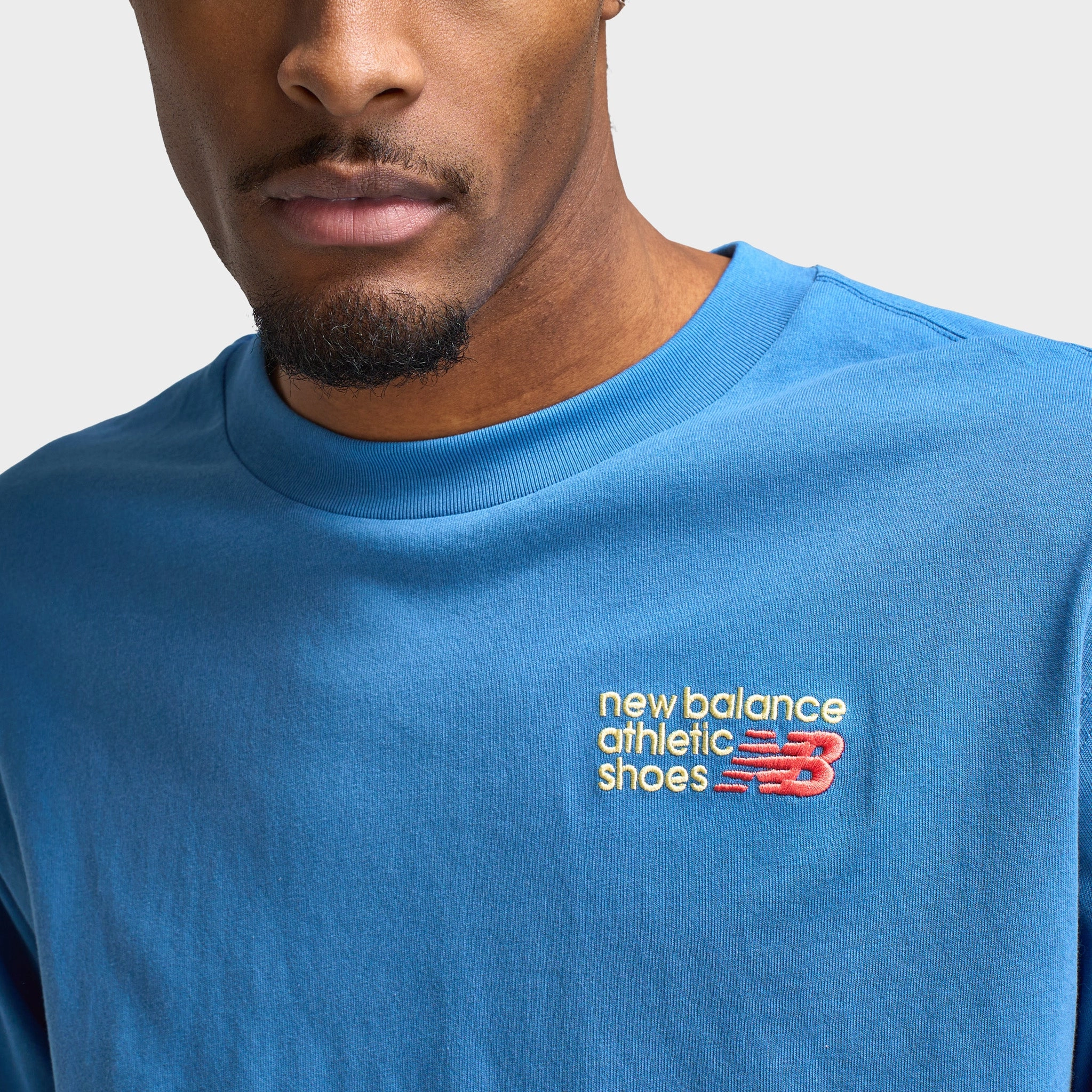 decorative New Balance Athletics Premium Back Logo Long Sleeve