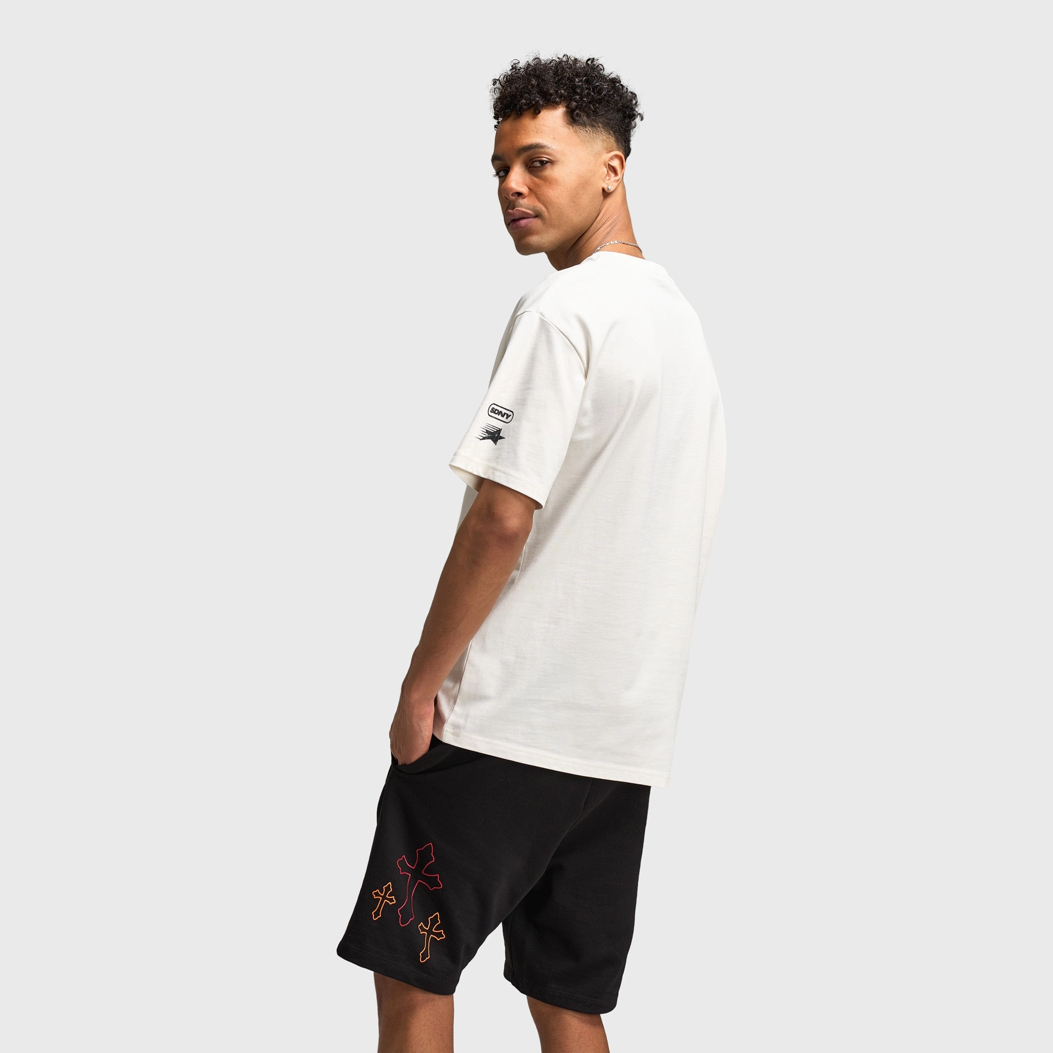 Anti Pill Fabric Supply & Demand Casey T-Shirt / Tofu