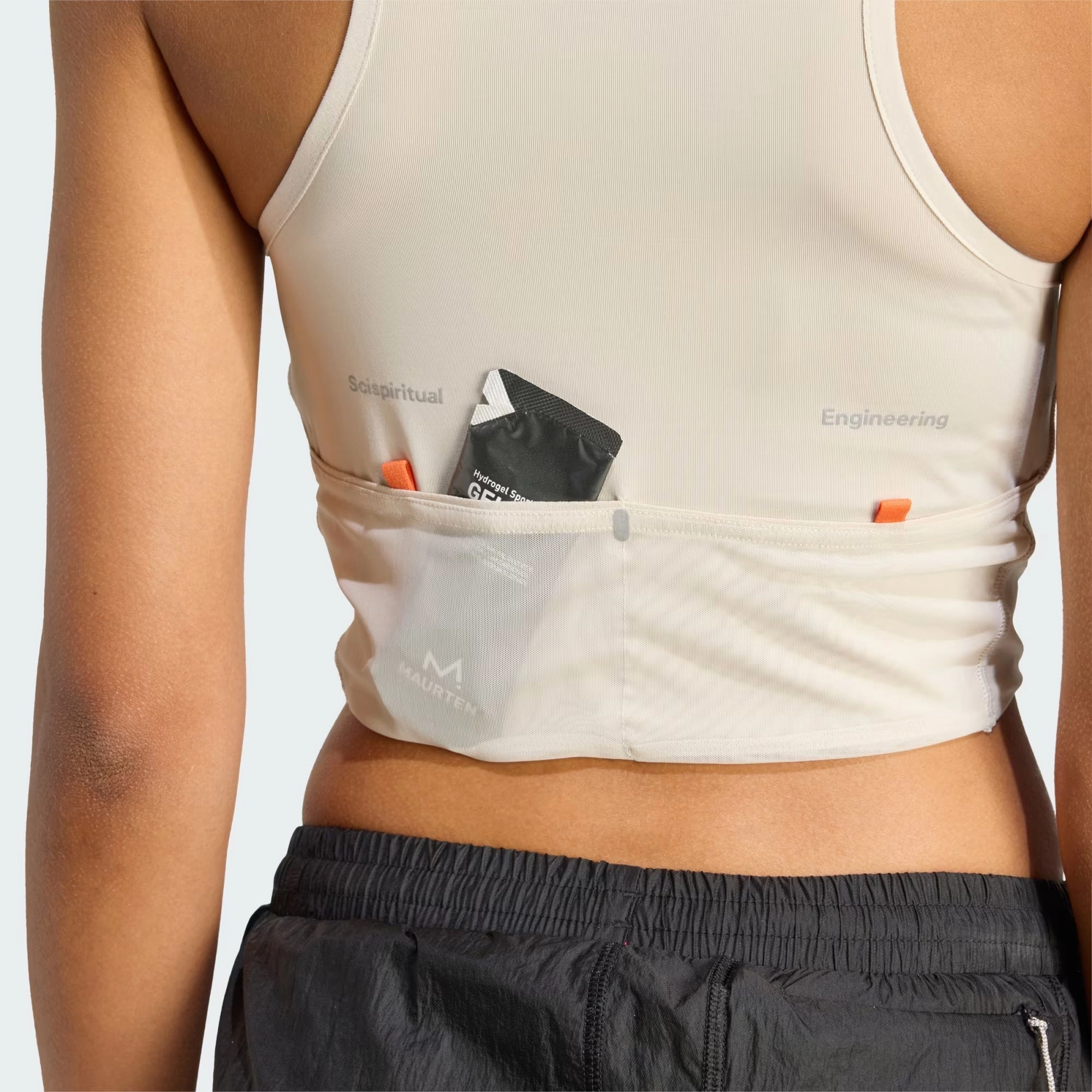 Organic Ease Layer Safe Women's Adi365 H.Koumori Running Crop Alumina