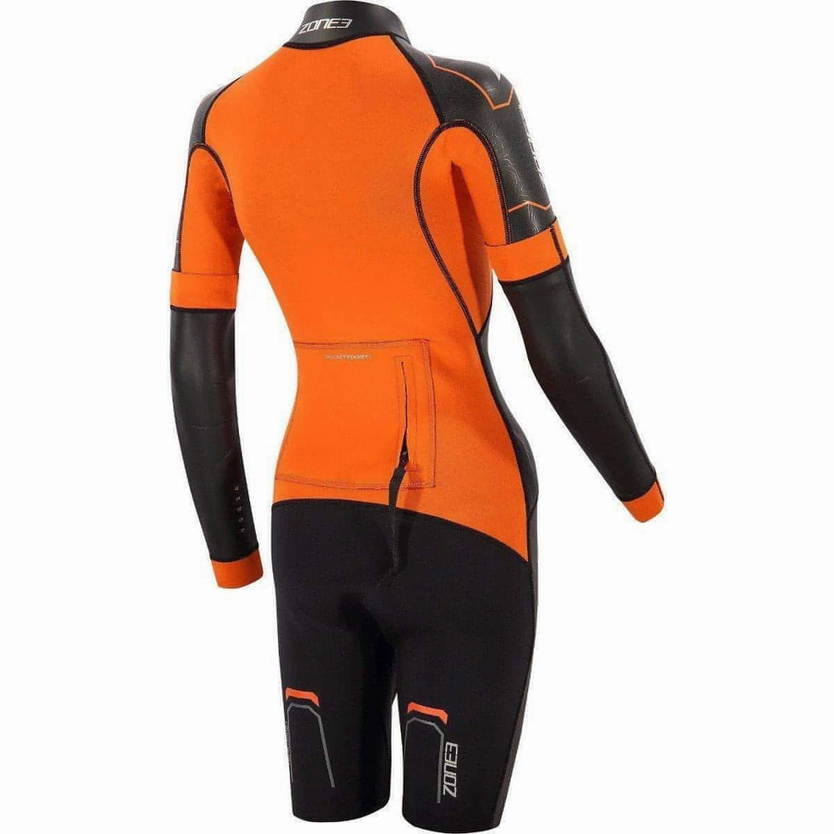 AntiStaticLining Zone3 Versa Womens Multi Sport Wetsuit - Black