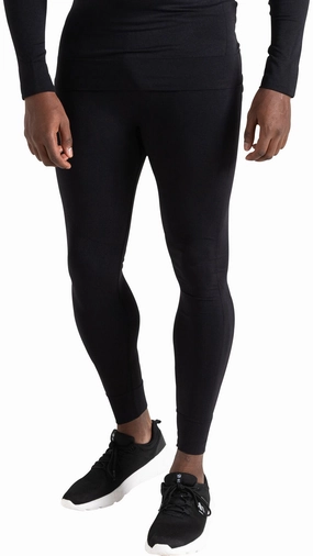 Dare2B In The Zone Baselayer Mens Long Tights - Black Nylon Cover