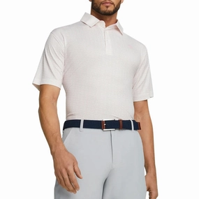 Puma AP Mattr Sixty Two Golf Polo Shirt - Pale Pink EcoFriendly Material Outdoor Adventure