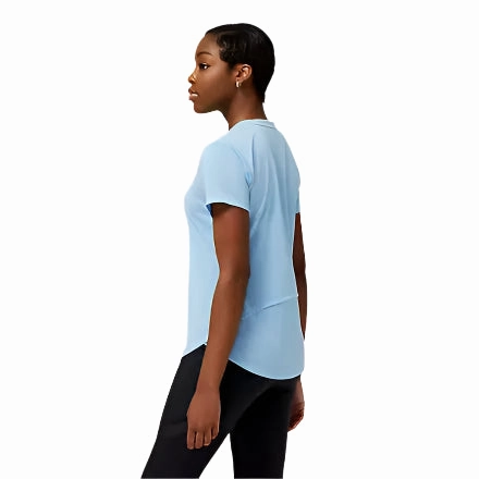 Versatile use Water resistant coating Women's Accelerate Short Sleeve Top - Blue Haze