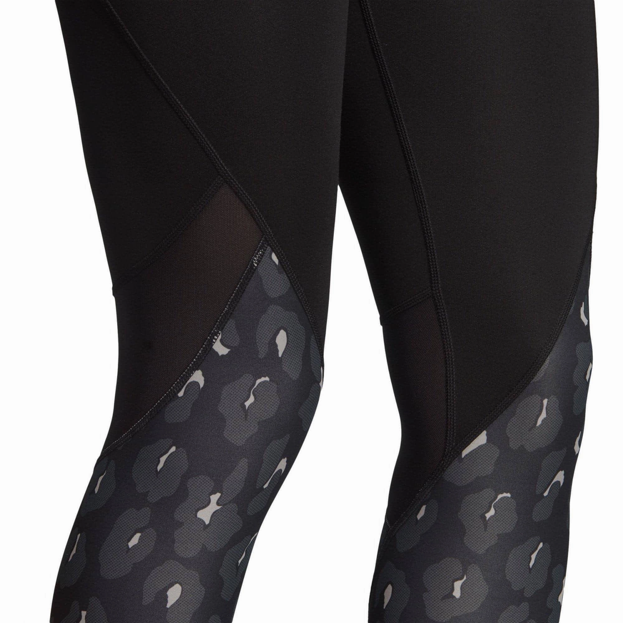adidas AlphaSkin Iteration Womens Long Training Tights - Black QuickReleaseClosures
