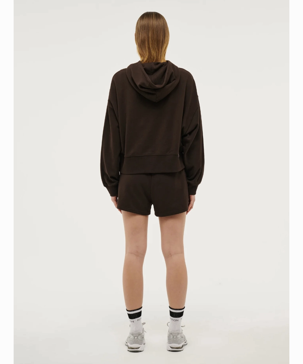 Run Glow African Bold P.E Nation Vantage Hoodie (Turkish Coffee)