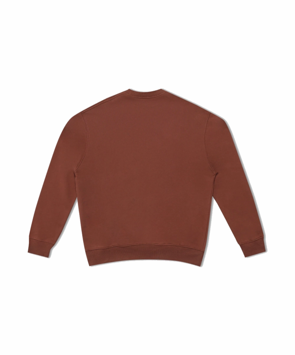 Henleys Club Crew Sweater (Coconut) Sky Cool