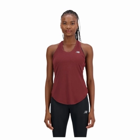 Woman's Accelerate Tank - BURGUNDY AntiStatic Weave SmoothZipper