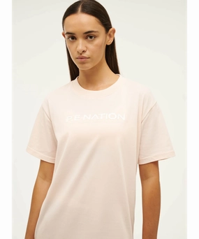 Screen Core P.E Nation Aero SS Tee (Blush/White)
