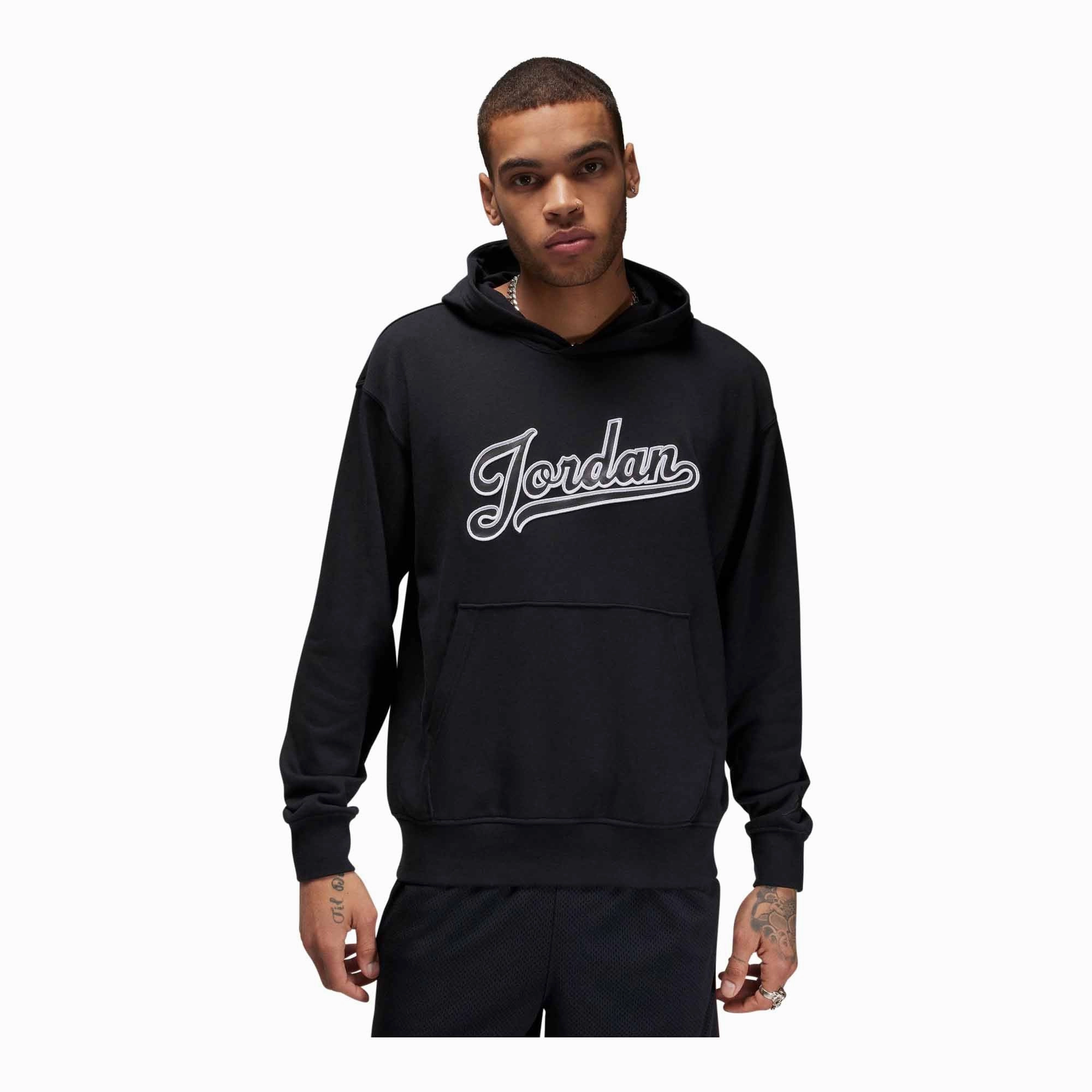 Night Charm Wind Block Jordan Flight MVP Men's Fleece Pullover Hoodie