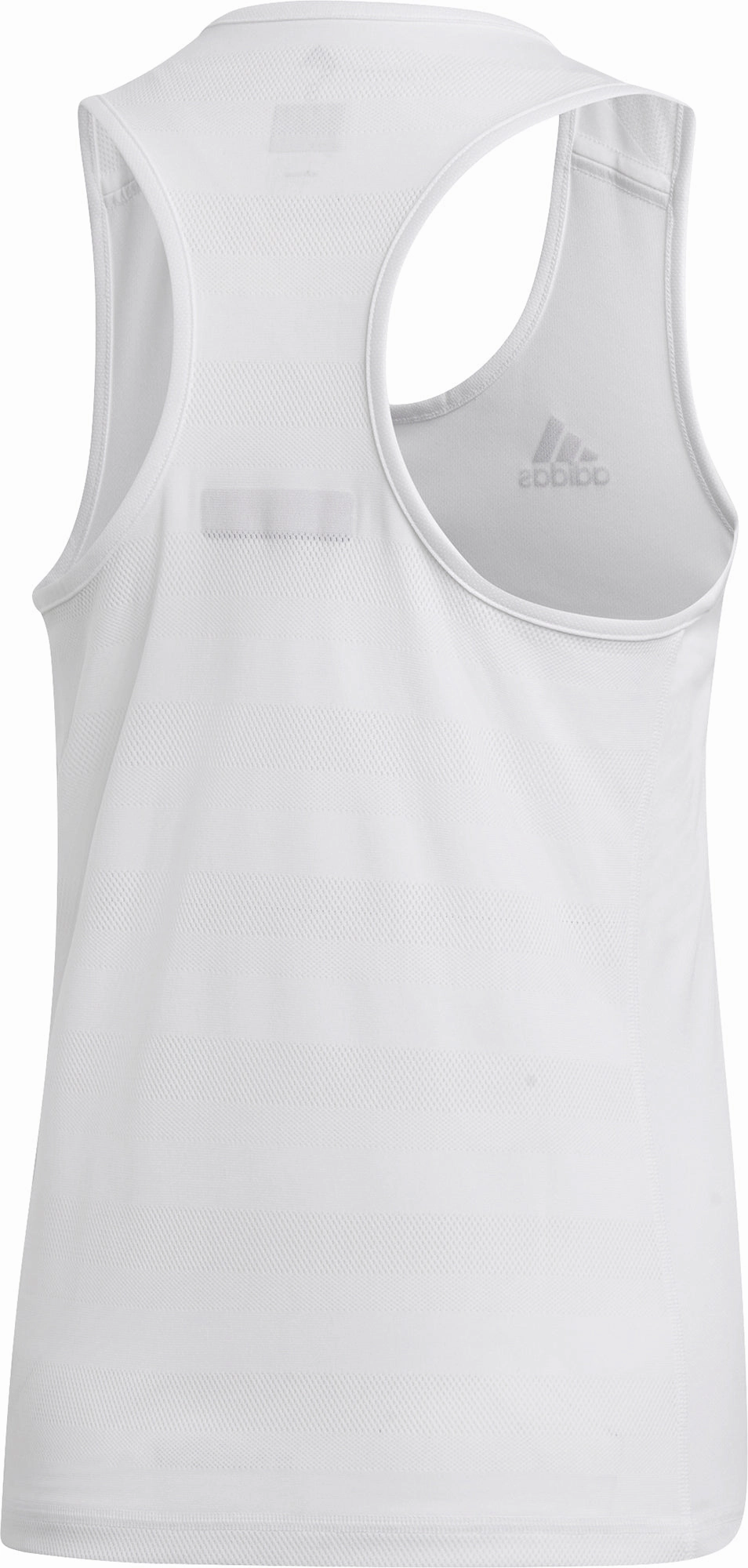 adidas T19 Womens Training Vest Tank Top - White Planet Care ShockAbsorbent Padding