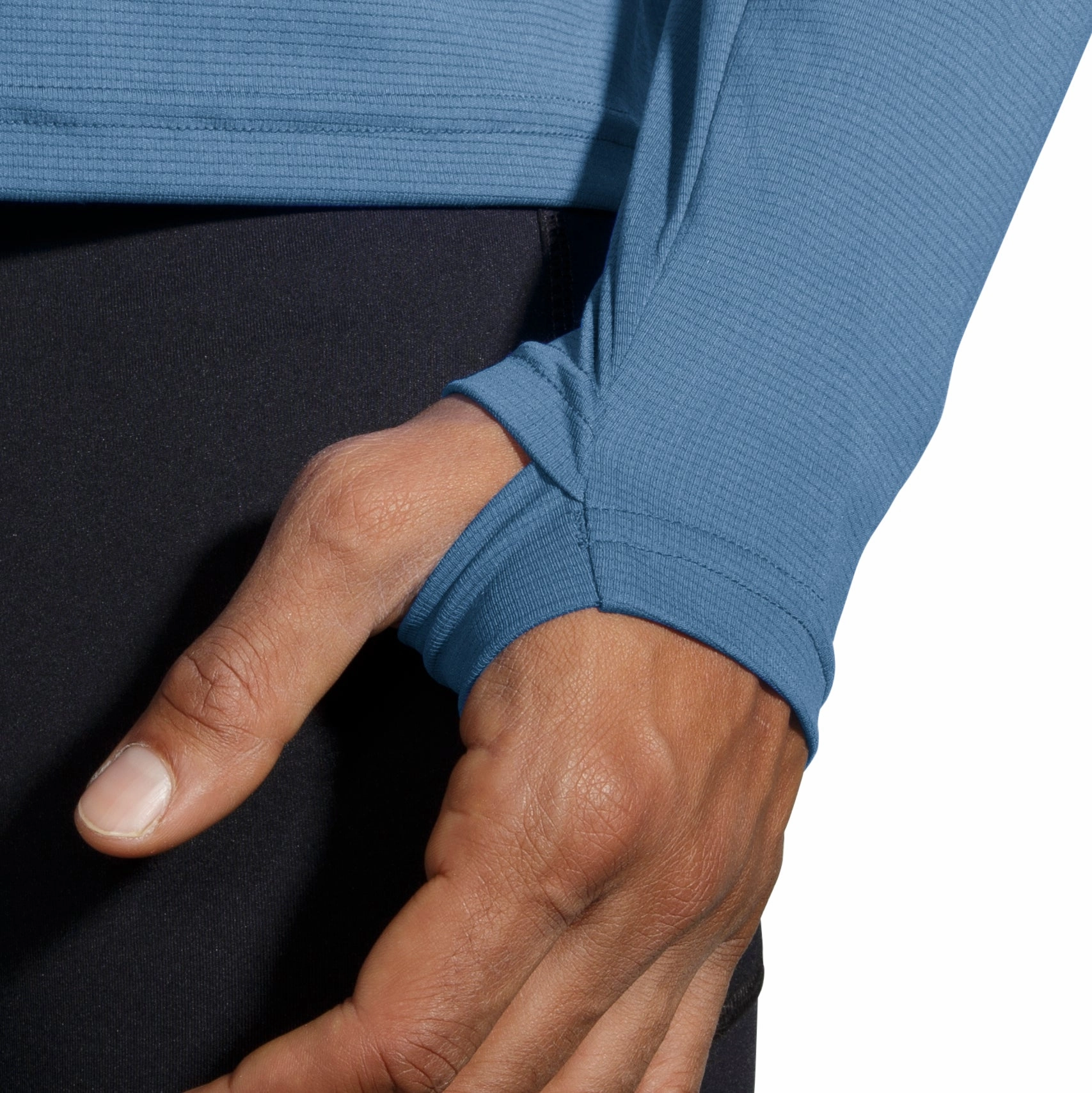 Mass produced Brooks Atomsphere Long Sleeve Mens Running Top - Blue