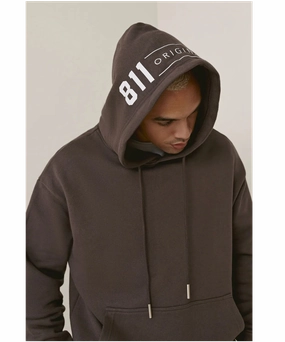 811 Originals Unisex Hoodie (Midnite) Spring Glow
