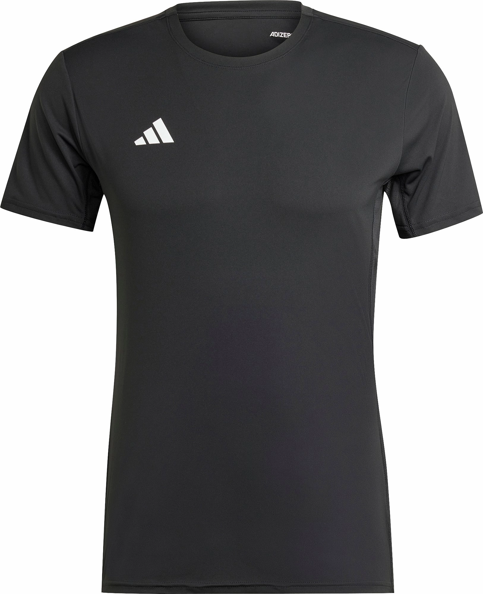 FadeResistant Coating adidas Adizero Essentials Short Sleeve Mens Running Top - Black