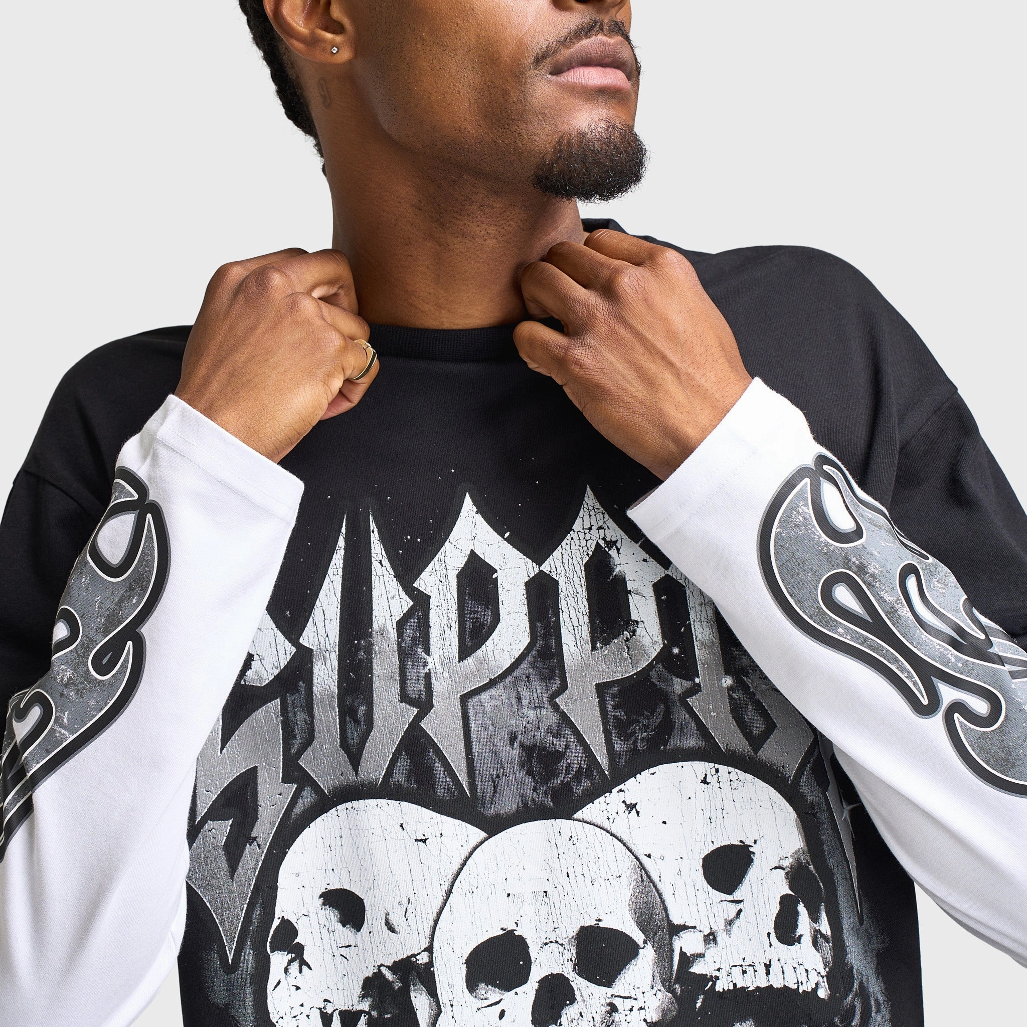 Supply & Demand Tampa Long Sleeve / Black Innovation - driven High Energy Return Fabric
