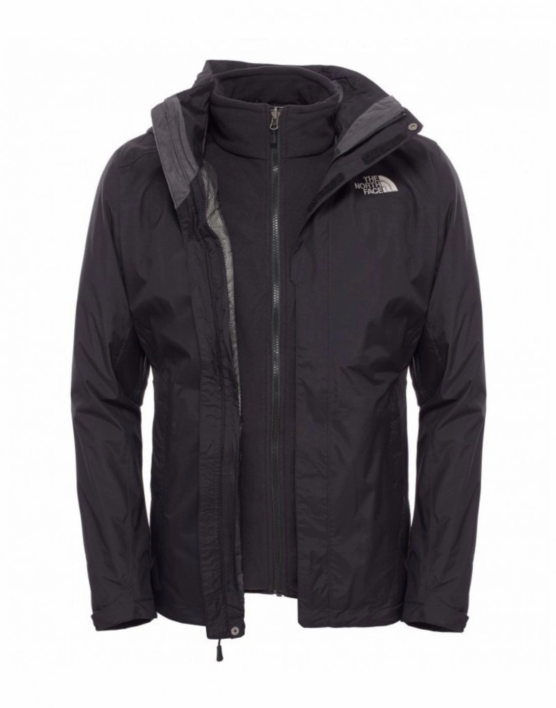 Handmade Glow Cloud Core Men??s Evolve II Triclimate Jacket | BLACK