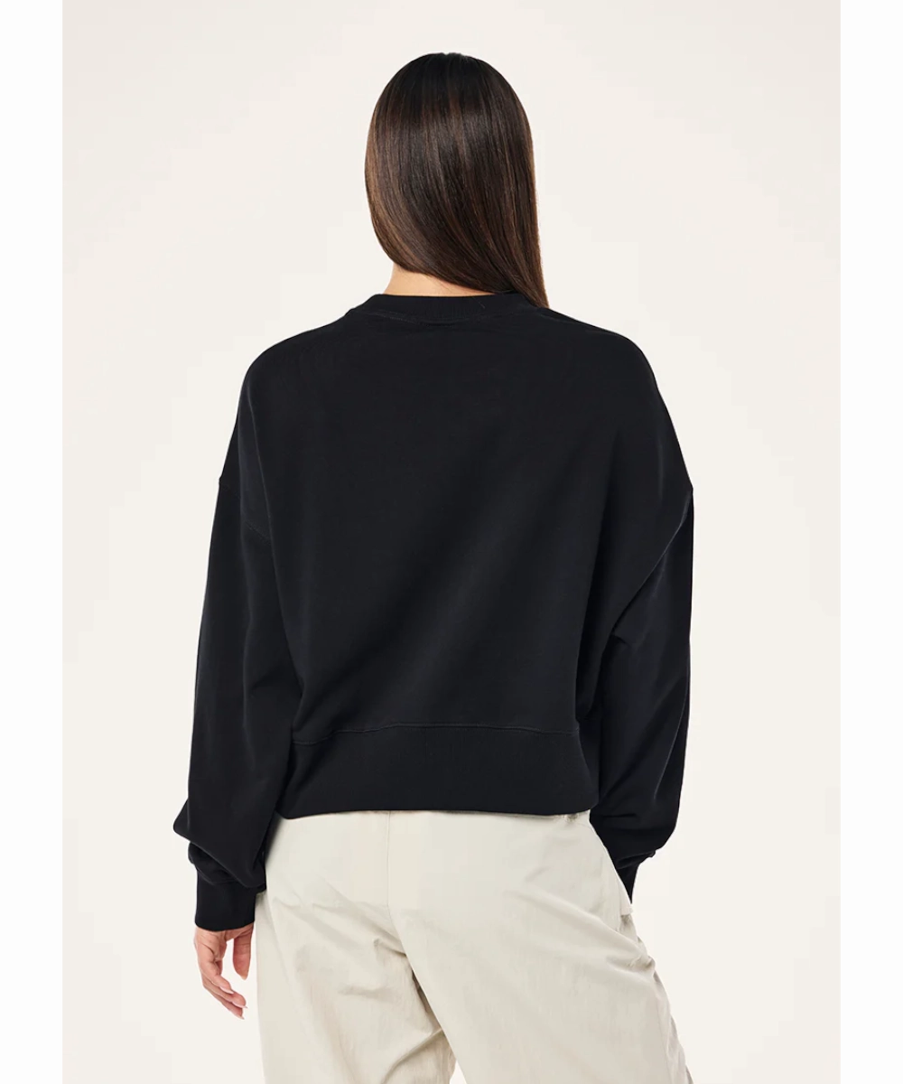 P.E Nation Lenox Sweat (Black) Handmade Glow LayeredPanels