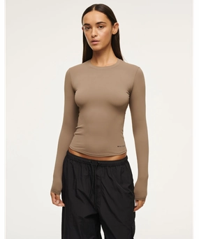 Legend Fit Urban Chic P.E Nation Foundation LS Top (Fossil)