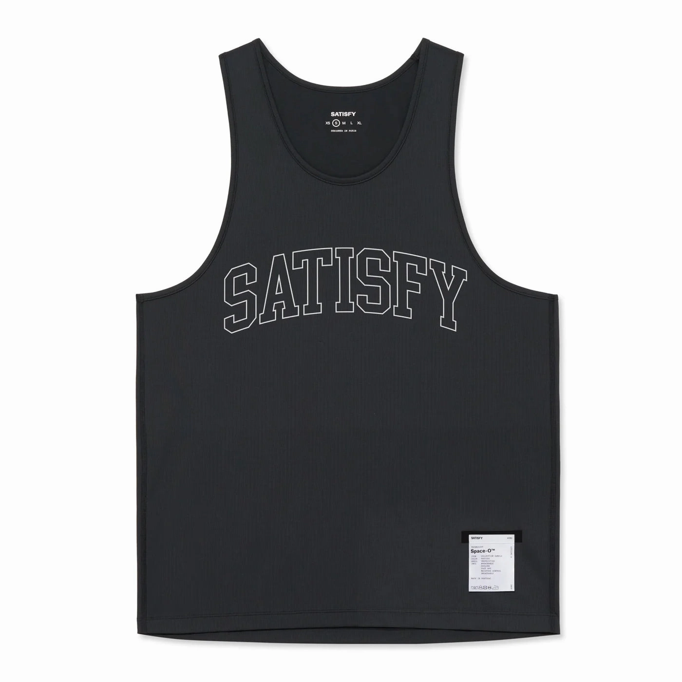 WrinkleResistantCloth Auralite Tech Singlet Black
