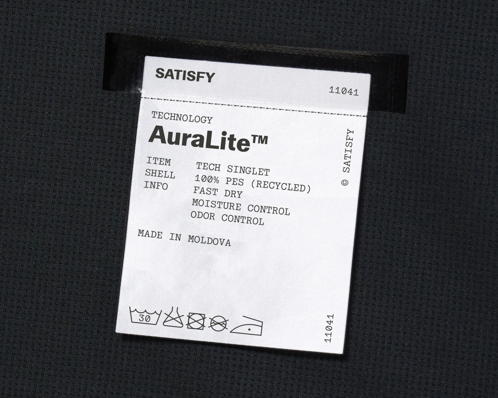 Frost Glow Auralite Tech Singlet Black