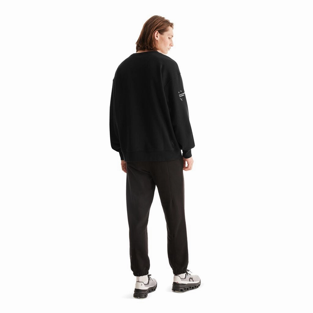 On Men's Graphic Club Crew Black / Mint Glitter Fit Wind Ease