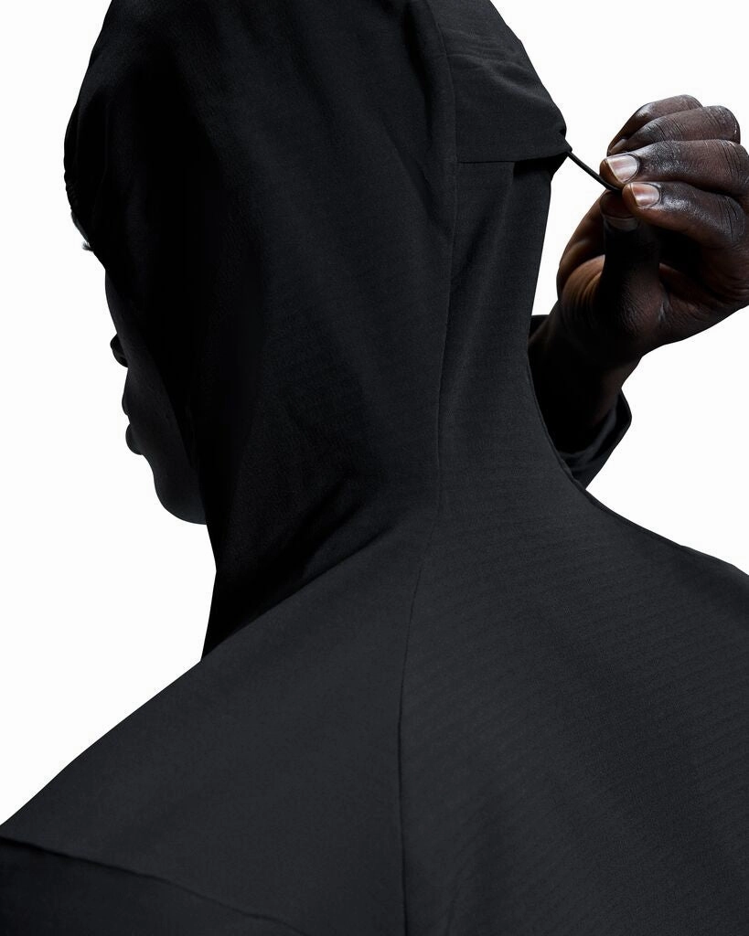 Cozy Wrap On Men's Pace Hoodie Black