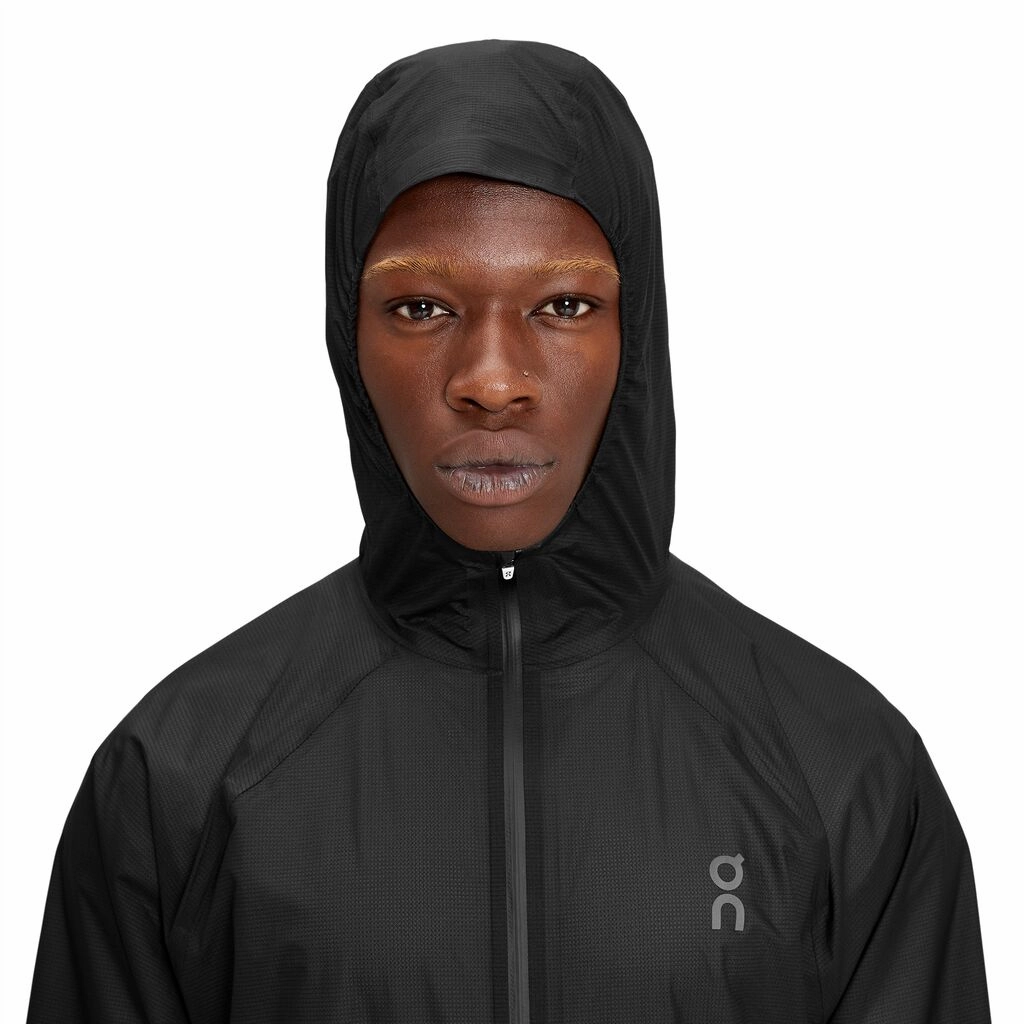 On Men's Ultra Jacket Black Planet Glow Energy Mood