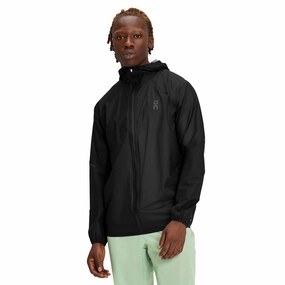 On Men's Ultra Jacket Black BalancedDrape Polish Core