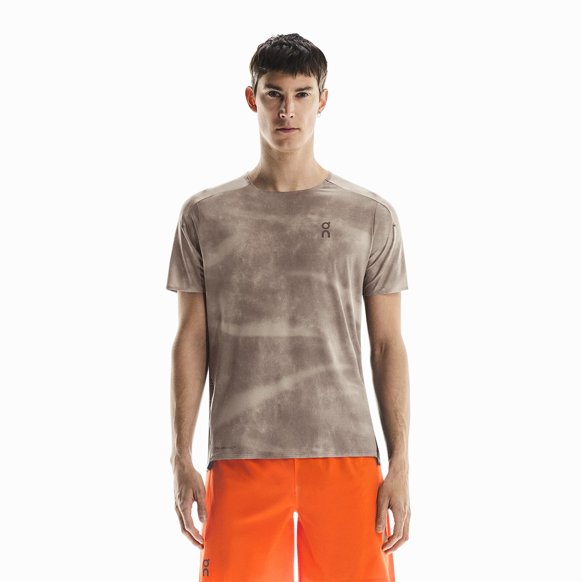 Reflective Accent Trim Airy Mesh Lining ON Performance-T AOP