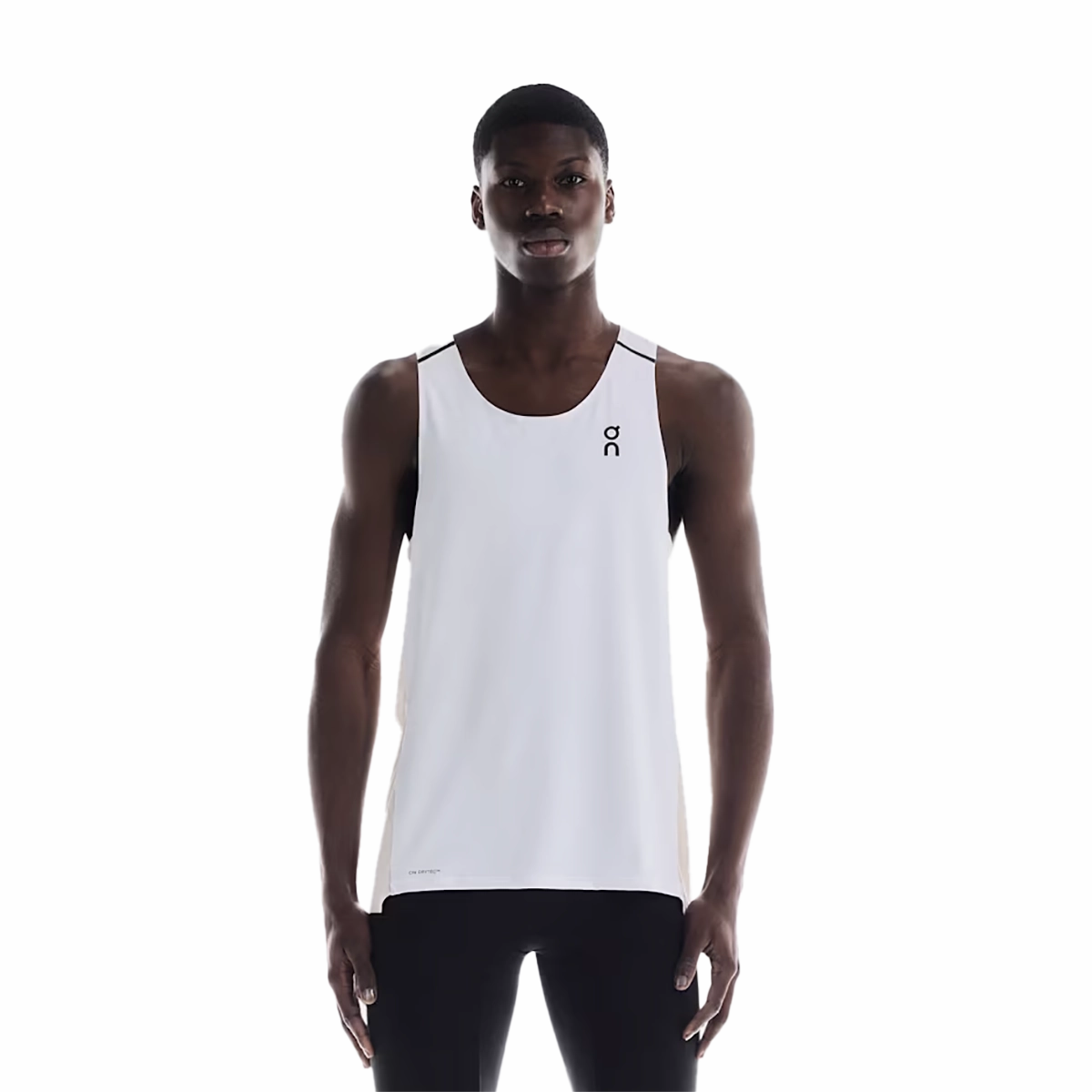 On Performance Tank AdjustableCuffs Layered Neckline Details