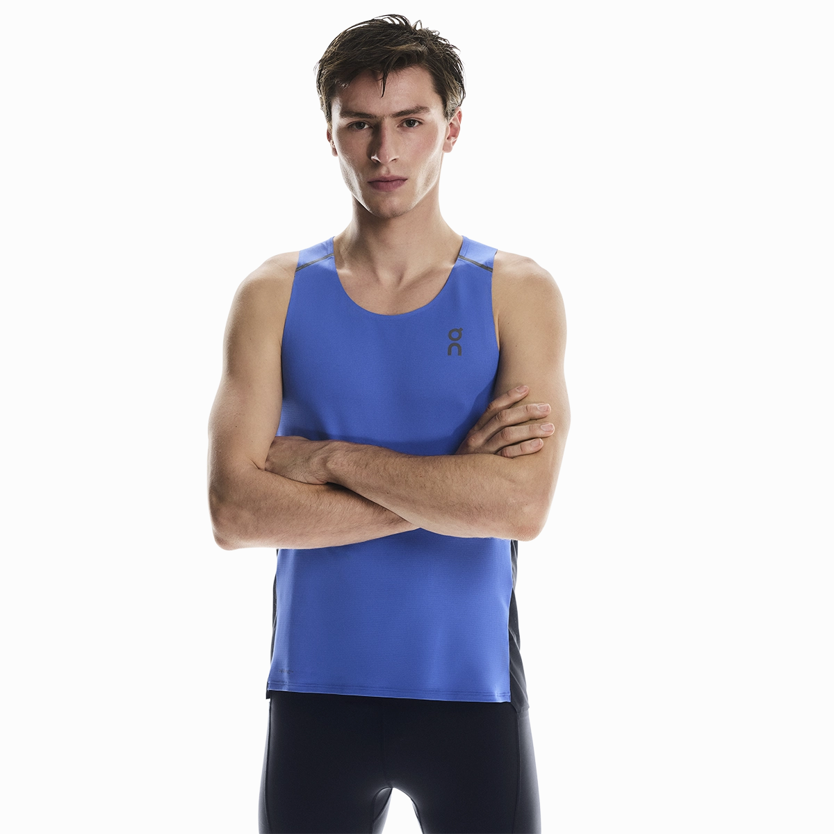 ON Performance Tank Stretch Knit Material Reflective accents