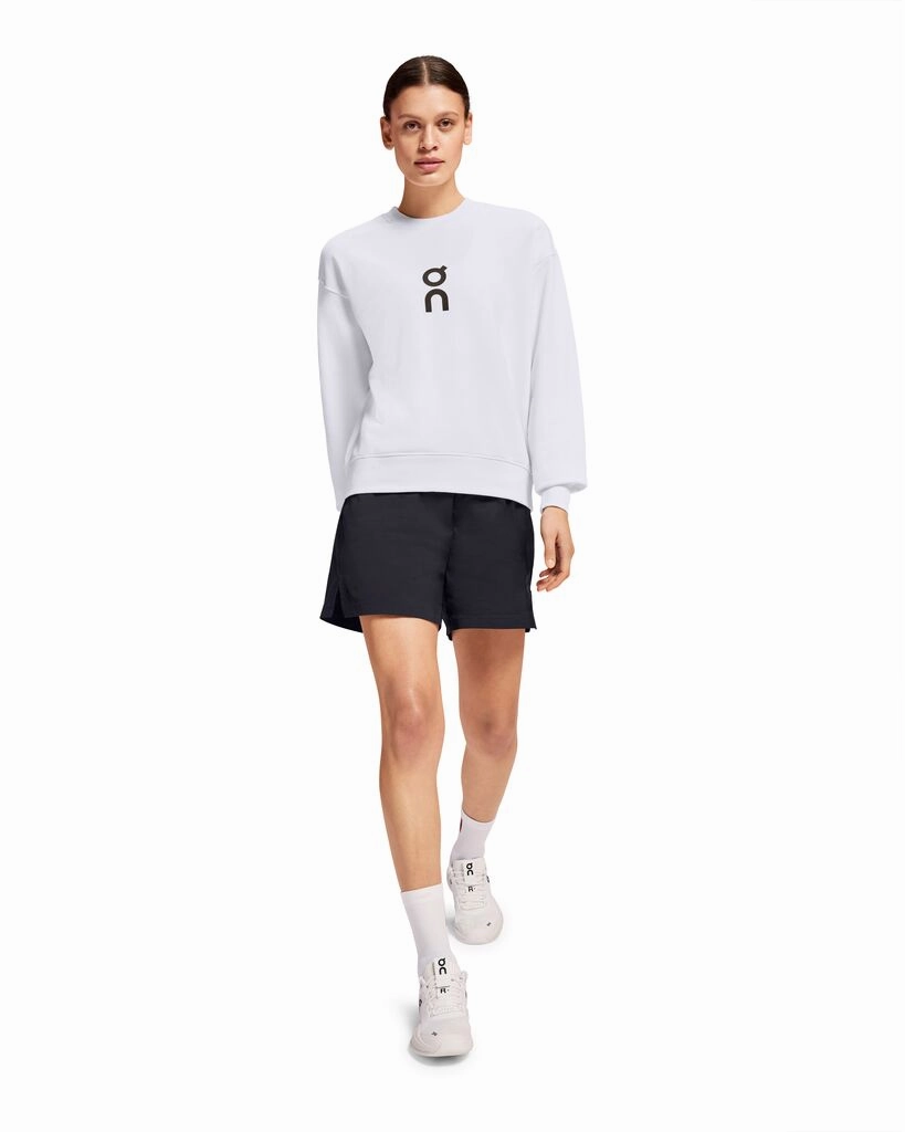 Denim Cool OdorControl Technology On Women's Club Crew White