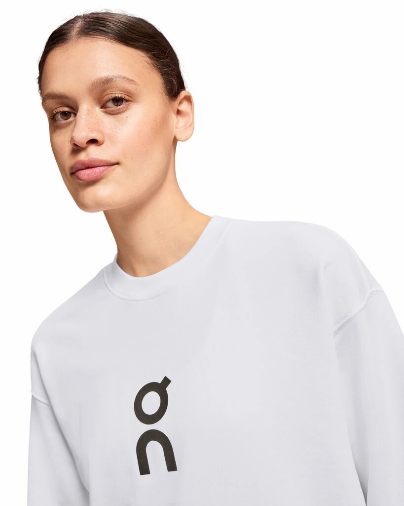 On Women's Club Crew White Modern Ease Free Mind
