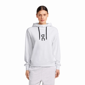 Serene Ease Flexible Material On Women's Club Hoodie White