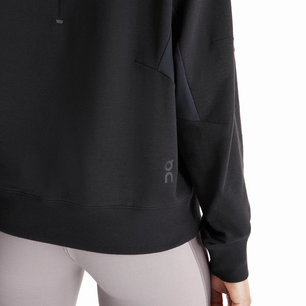 FlexibleJointConstruction On Women's Movement Crew Black