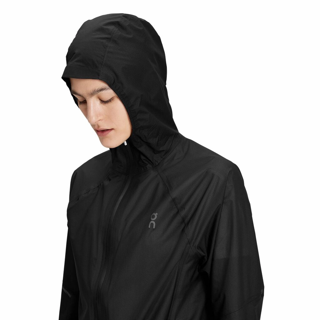 HighElasticity DoubleLayeredHem On Women's Ultra Jacket Black