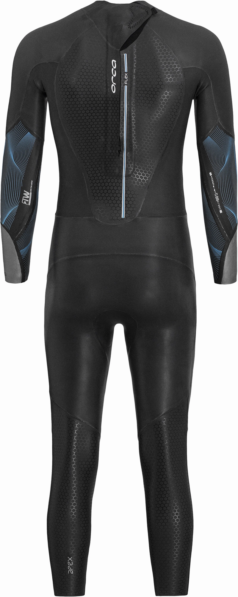 PrecisionTailoring Orca Apex Flex V2 Mens Wetsuit - Black