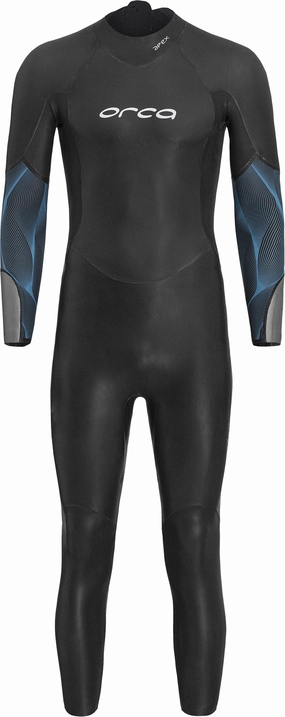 Orca Apex Flex V2 Mens Wetsuit - Black AntiSlip Grip Country Core