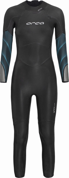 Elegant Glow Strong Glow Orca Apex Flex V2 Womens Wetsuit - Black