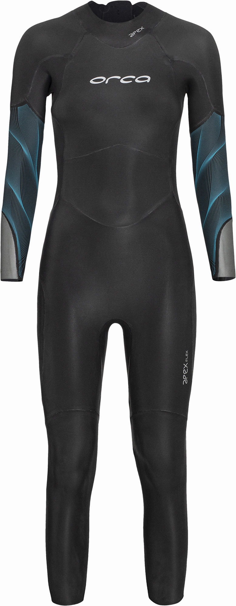 Elegant Glow Strong Glow Orca Apex Flex V2 Womens Wetsuit - Black