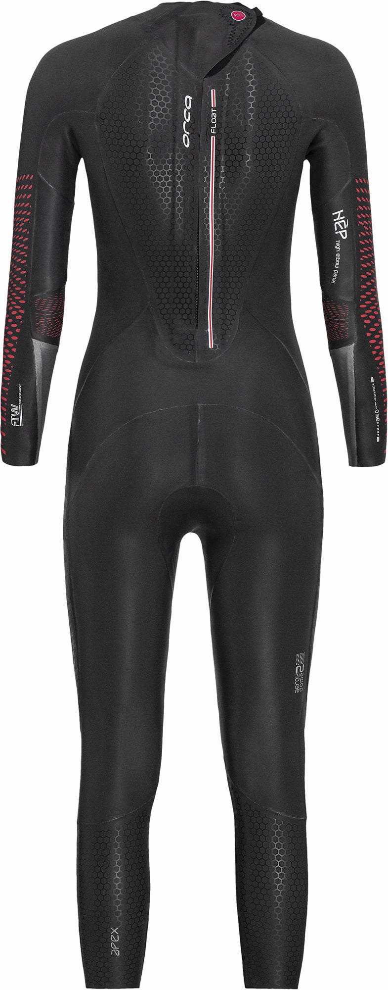 Orca Apex Float V2 Womens Wetsuit - Black Spring Glow