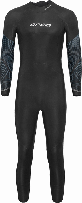 Orca Athlex Flex V2 Mens Wetsuit - Black EcoFriendlyProduction ShrinkageFree Fabric