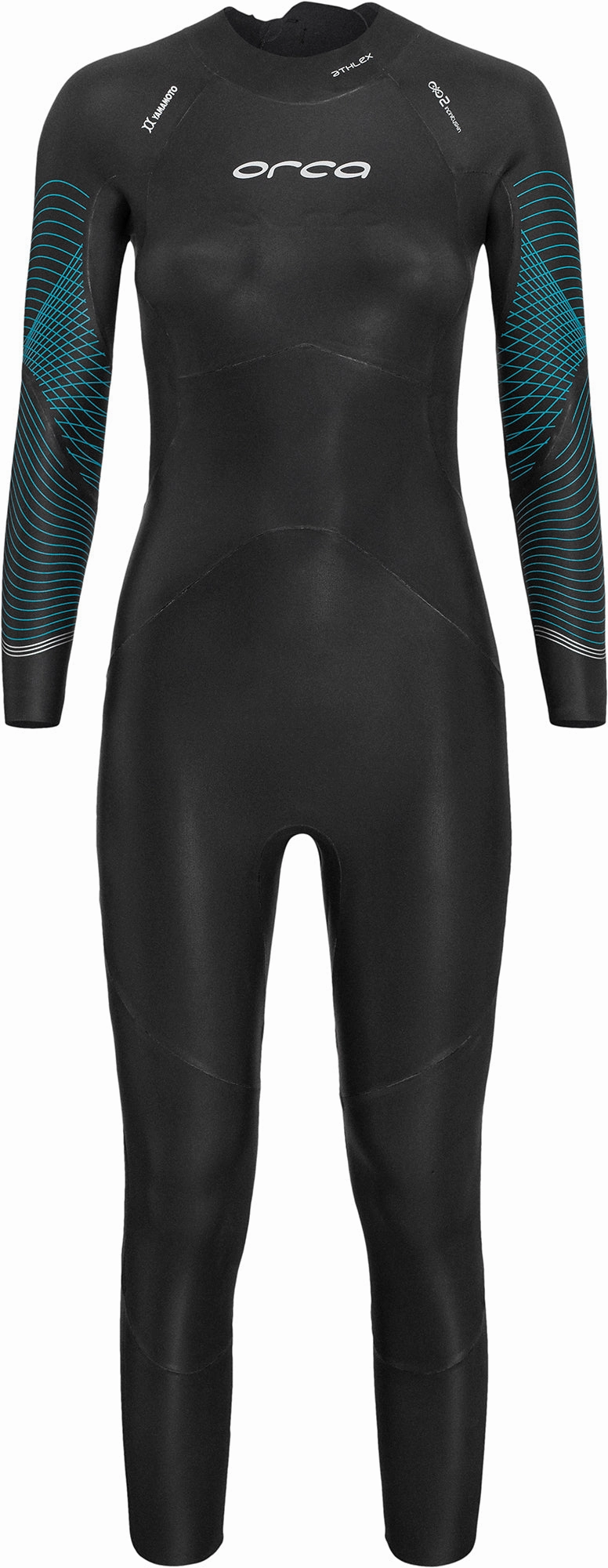 Orca Athlex Flex V2 Womens Wetsuit - Black SustainableCertified