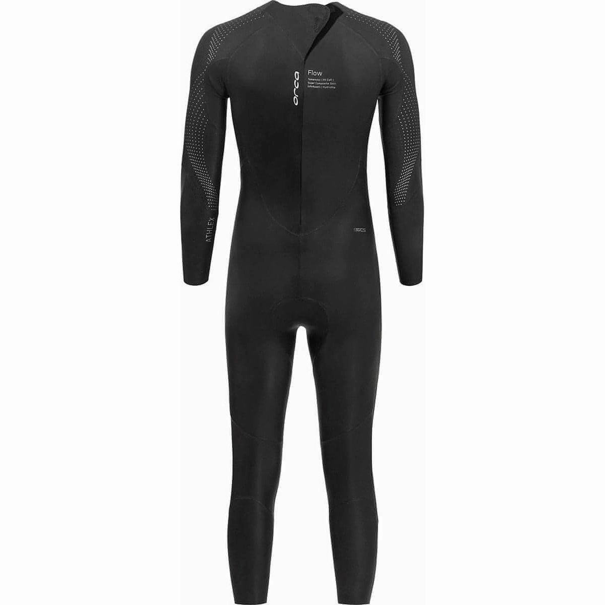 OrganicCotton Orca Athlex Flow Mens Wetsuit - Black