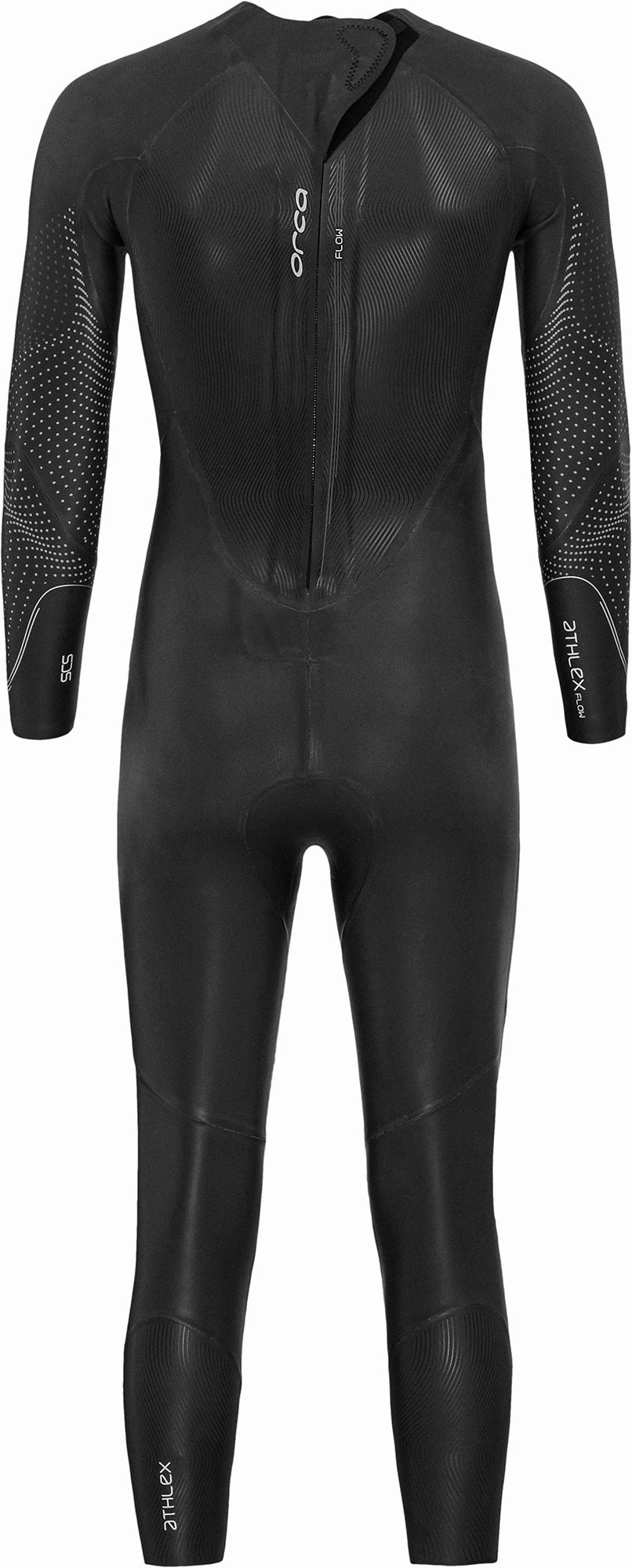 Ergonomic Pattern TearResistant Material Orca Athlex Flow V2 Mens Wetsuit - Black