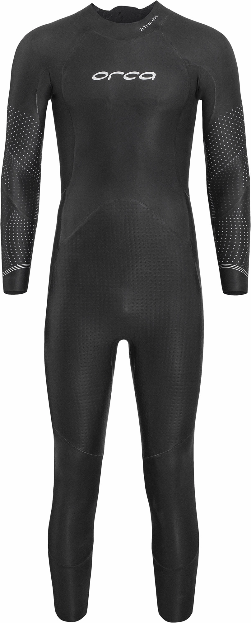 Heroine Glow Vented Panels Orca Athlex Flow V2 Mens Wetsuit - Black