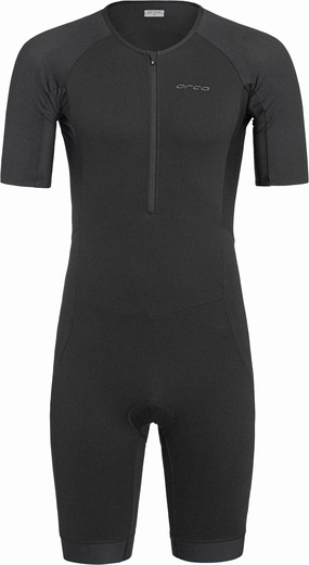 NoIrritationSeams Tough Core Orca Athlex Lite Race Mens Tri Suit - Black